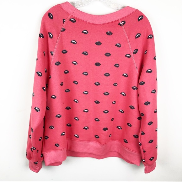 WILDFOX Lip Service Sommer Sweater large - Picture 3 of 5